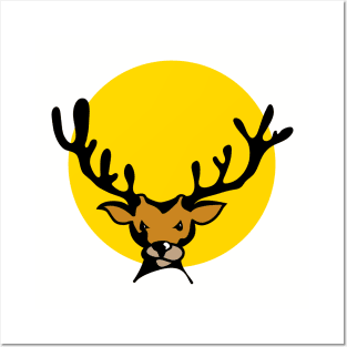 Deer Posters and Art